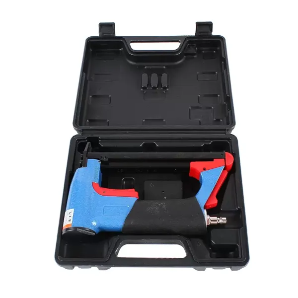 2-in-1 luchtnietmachine voor 4-16 mm gecodeerde spijkers - U-stijl - Ideaal voor het bouwen van meubels, deuren en ramen 2-in-1 luchtnietmachine voor 4-16 mm gecodeerde spijkers - U-stijl - Ideaal voor het bouwen van meubels, deuren en ramen