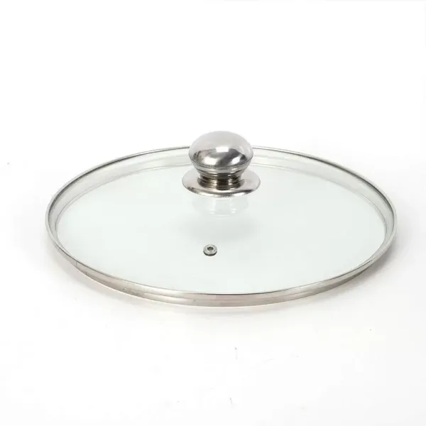 26 cm RVS stoompan 5 stoomkookpannen met glazen deksel