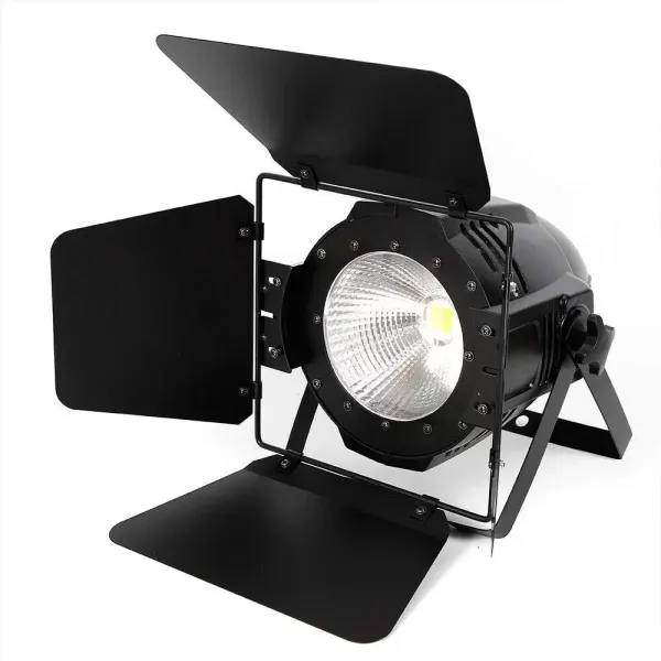 COB LED-podiumverlichting 2 in 1 DMX 100 W Warmwit Spotlight + paneel