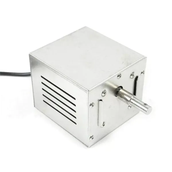 Elektromotor voor barbecue in roestvrij staal 25 W - Voor rotisserie en meer dan 2,5 tpm - 60 kg Elektromotor voor barbecue in roestvrij staal 25 W - Voor rotisserie en meer dan 2,5 tpm - 60 kg