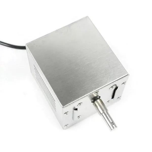 Elektromotor voor barbecue in roestvrij staal 25 W - Voor rotisserie en meer dan 2,5 tpm - 60 kg Elektromotor voor barbecue in roestvrij staal 25 W - Voor rotisserie en meer dan 2,5 tpm - 60 kg