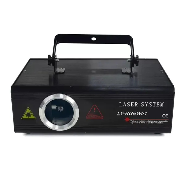 DMX ILDA-animatie 500 mW 3D RGBW Beam-podiumverlichting