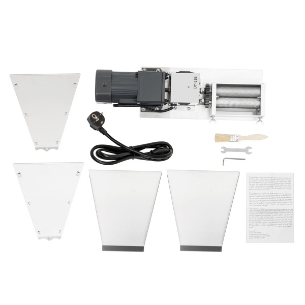 Molens - Elektrische graanmolens - 4 kg - Moutmolens - Elektrische molens - 2 walsen