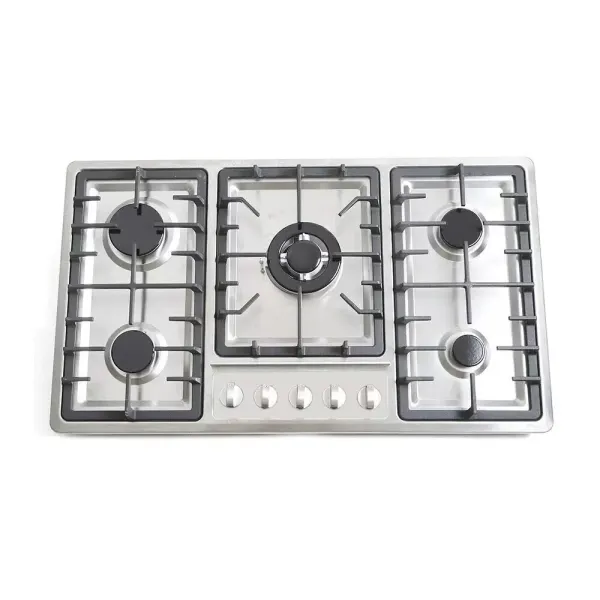 5-zone gaskookplaat - 13,25 inch 5-pits campingkachel - gas/elektrisch fornuis/gasfornuis/gasfornuis/aardgas
