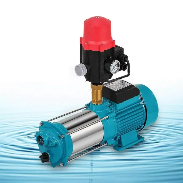 RVS Centrifugaalpomp - 1300 W - 9,8 Bar - Jetpomp - Tuinpomp met geïntegreerde thermische beveiliging