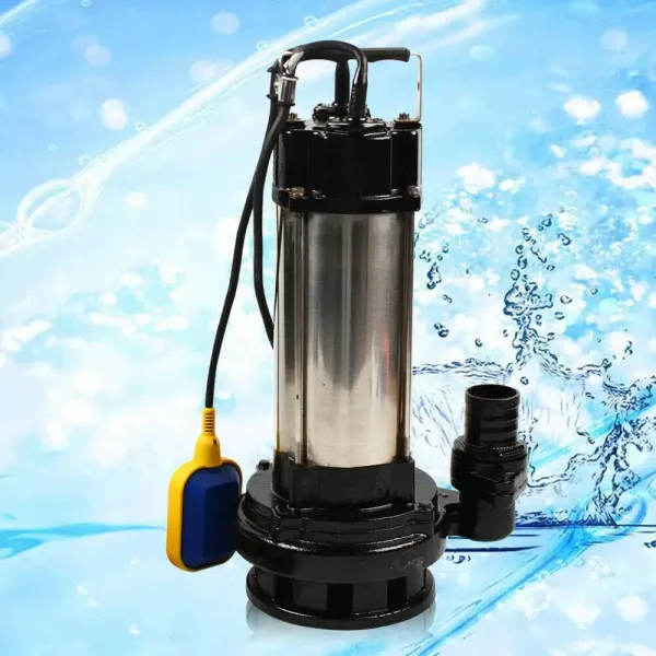 Riooldompelpomp - 1500 W - RVS - 6 m voedingskabel met vlotter