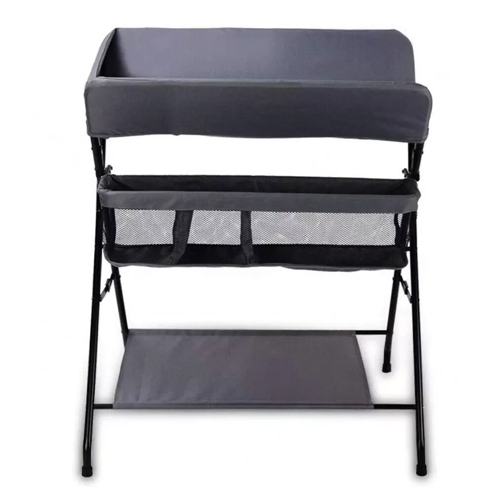 Multifunctionele commode - 25 kg - Opvouwbare babyverschoontafel - 3 compartimenten (met/zonder wielen)