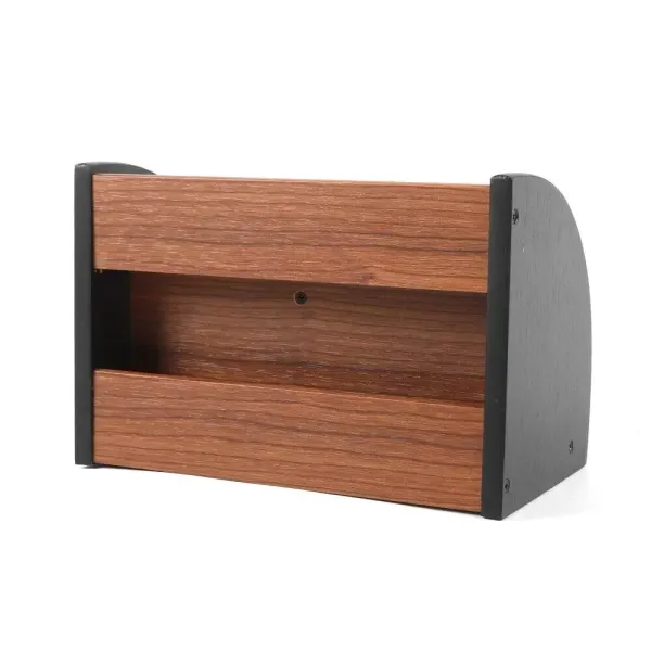 Houten bureau-organizer Ladebox Kleine boekenplank voor thuiskantoor Retro-stijl Multifunctioneel