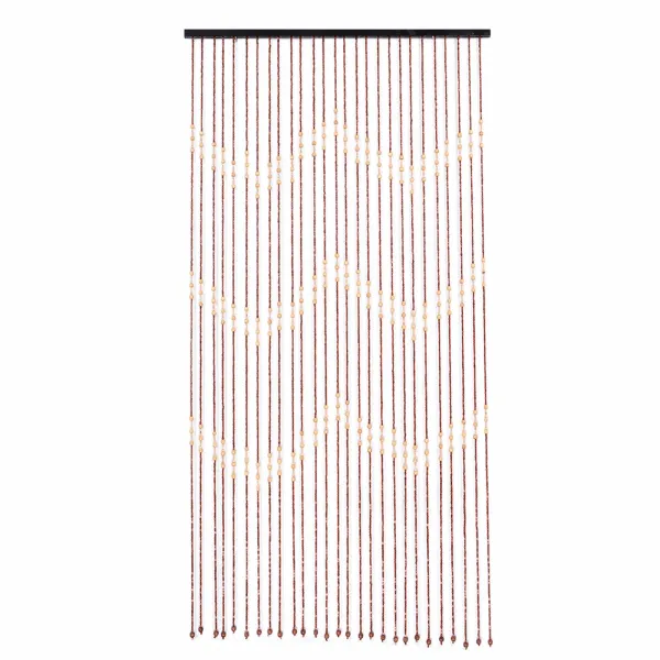 90cm*175cm*27 Houten kralengordijn - Deurgordijn Partitie Deur Scherm Paneel Kralen String Gordijn
