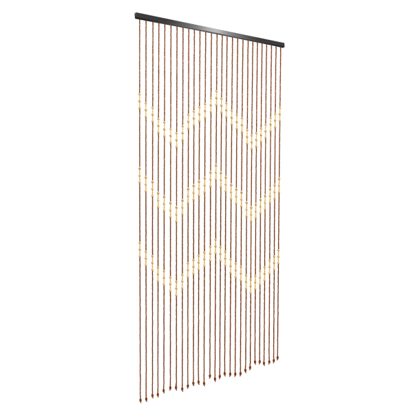 90cm*175cm*27 Houten kralengordijn - Deurgordijn Partitie Deur Scherm Paneel Kralen String Gordijn