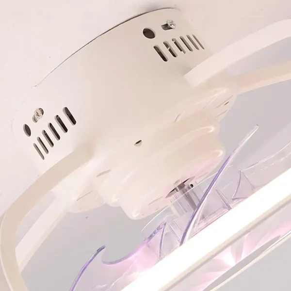 Plafondventilator 48 x 18 cm met LED-verlichting moderne plafondlamp variabele lichtventilatoren plafondlampen met afstandsbediening