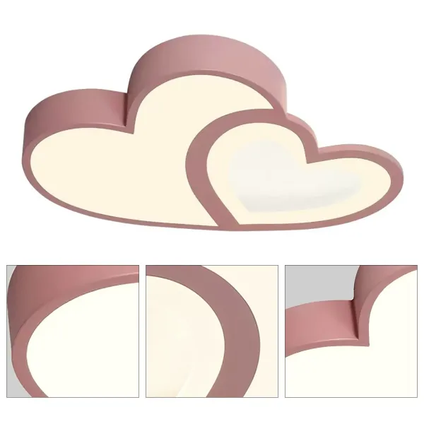 Moderne babyplafondlamp met afstandsbediening dimbaar kinderkamer acryl decoratieve lampenkap slaapkamer roze kroonluchter 55cm (roze) Moderne babyplafondlamp met afstandsbediening dimbaar kinderkamer acryl decoratieve lampenkap slaapkamer roze kroonluchter 55cm (roze)