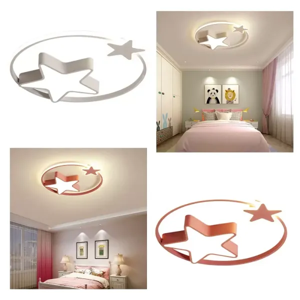 29W LED-plafondlamp - Creatieve Sterrenhemel - Dimbaar - Eenvoudig te installeren - Wit 29W LED-plafondlamp - Creatieve Sterrenhemel - Dimbaar - Eenvoudig te installeren - Wit