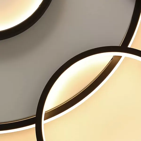 CNCEST Luxe 7-kops dimbare LED-kroonluchter voor woonkamer en slaapkamer