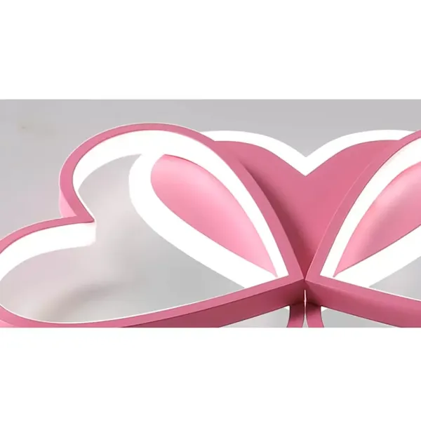Plafondlampen - 90W Roze Vlinder Design Plafondlamp voor Slaapkamer, Kinderkamer, Restaurant (dimbaar)