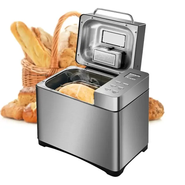 Programmeerbare broodbakmachine Automatische broodbakmachine Digitale fruitdispenser met touchscreen Programmeerbare broodbakmachine Automatische broodbakmachine Digitale fruitdispenser met touchscreen