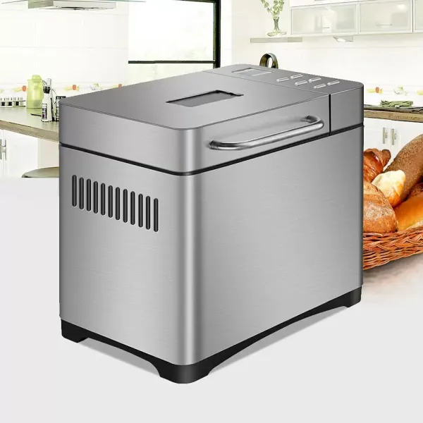 Programmeerbare broodbakmachine Automatische broodbakmachine Digitale fruitdispenser met touchscreen Programmeerbare broodbakmachine Automatische broodbakmachine Digitale fruitdispenser met touchscreen