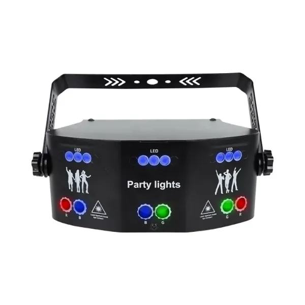 RGB podiumlicht, DJ-lichten met meerdere bedieningsmodi, ideaal voor bruiloften, verjaardagsfeestjes, banketten, bars, concerten, danszalen, KTV's en andere entertainmentlocaties