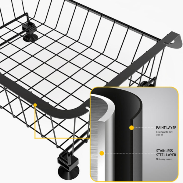 CNCEST 5-laags fruitopbergmand Metalen fruitschaal Afneembare multifunctionele houder Stand Opbergmanden Rollende gereedschapswagen CNCEST 5-laags fruitopbergmand Metalen fruitschaal Afneembare multifunctionele houder Stand Opbergmanden Rollende gereedschapswagen