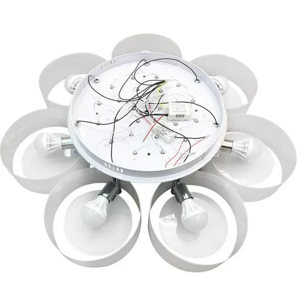 LED-plafondlamp E27 kristal acryl plafondlamp met afstandsbediening voor hal, slaapkamer, keuken, eetkamer, woonkamer LED-plafondlamp E27 kristal acryl plafondlamp met afstandsbediening voor hal, slaapkamer, keuken, eetkamer, woonkamer
