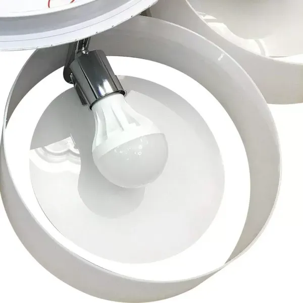 LED-plafondlamp E27 kristal acryl plafondlamp met afstandsbediening voor hal, slaapkamer, keuken, eetkamer, woonkamer LED-plafondlamp E27 kristal acryl plafondlamp met afstandsbediening voor hal, slaapkamer, keuken, eetkamer, woonkamer