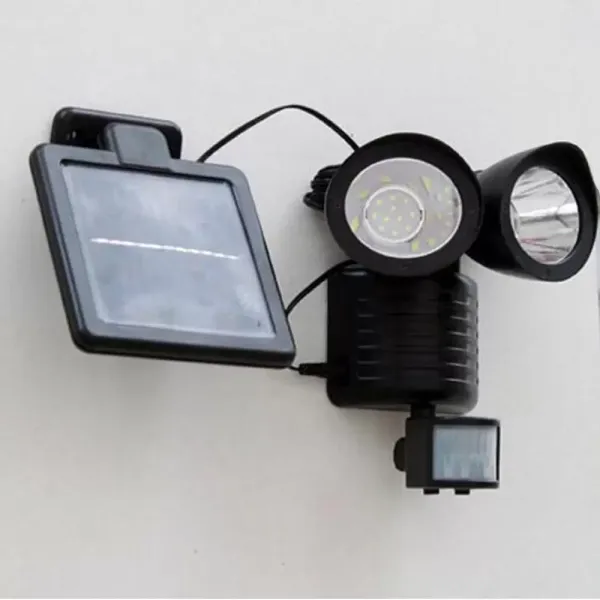 LED-wandlamp op zonne-energie met 5 m kabel, verstelbare hoek, waterdicht, tuinlamp op zonne-energie met bewegingssensor, veiligheidswandlamp LED-wandlamp op zonne-energie met 5 m kabel, verstelbare hoek, waterdicht, tuinlamp op zonne-energie met bewegingssensor, veiligheidswandlamp