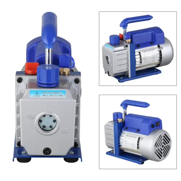 Vacuümpomp 2,5 CFM 1440 RPM - Vacuümpomp - Vacuümpompset - Laag geluidsniveau en trillingen - Hoog rendement Vacuümpomp 2,5 CFM 1440 RPM - Vacuümpomp - Vacuümpompset - Laag geluidsniveau en trillingen - Hoog rendement
