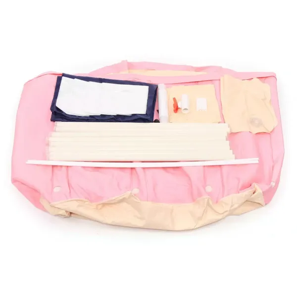 Opvouwbare badton PVC mobiele badkuip voor volwassenen SPA-badkuip Huishoudelijke opvouwbare bademmer Roze 70 x 70 cm Opvouwbare badton PVC mobiele badkuip voor volwassenen SPA-badkuip Huishoudelijke opvouwbare bademmer Roze 70 x 70 cm