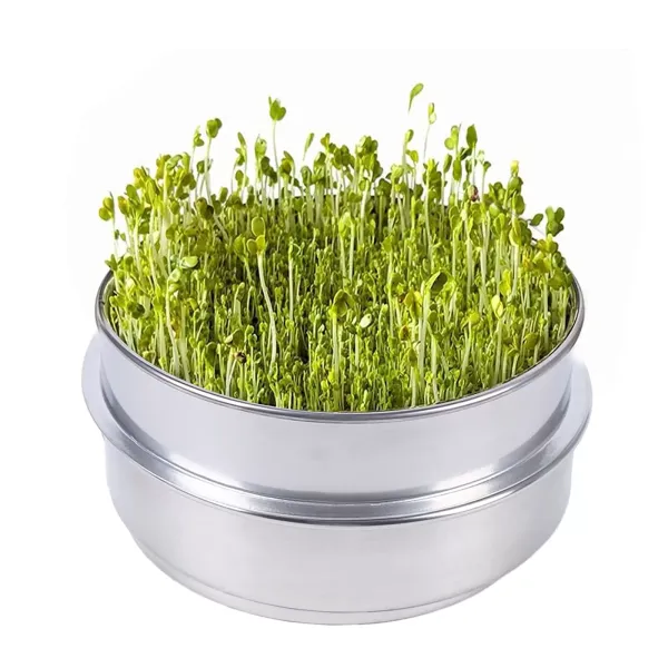 Kiembakje voor het ontkiemen - RVS - Diameter: 20 cm Kiembakje voor het ontkiemen - RVS - Diameter: 20 cm