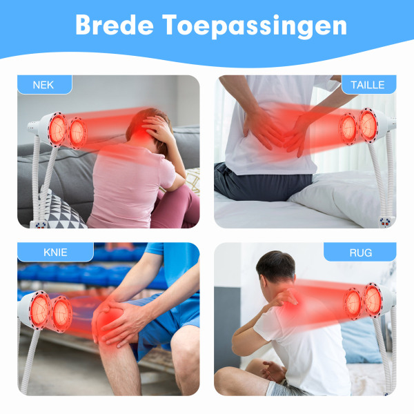 Verwarmingslamp, infraroodlamp, 275 W infrarood, dubbele kop Verwarmingslamp, infraroodlamp, 275 W infrarood, dubbele kop