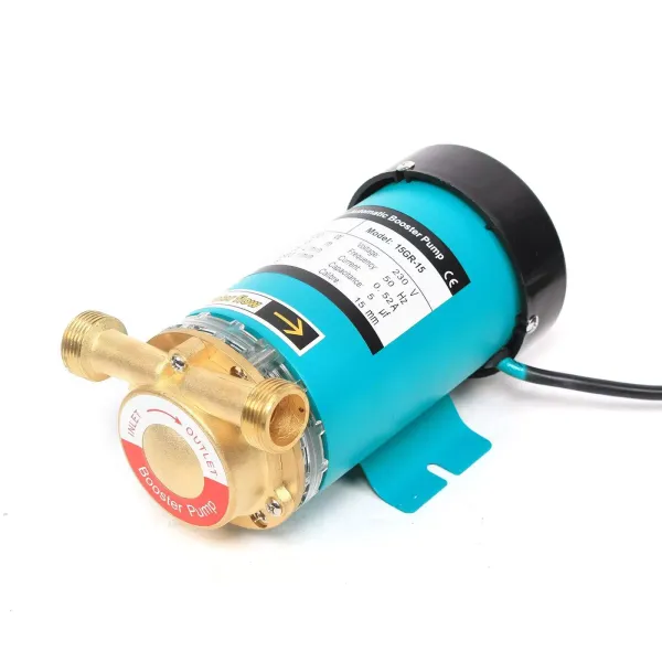 120 W warmwaterpomp, automatische huishoudelijke waterpomp, tuinwaterpomp, 25 l/min