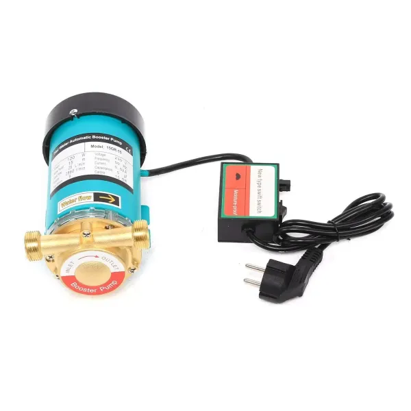 120 W warmwaterpomp, automatische huishoudelijke waterpomp, tuinwaterpomp, 25 l/min