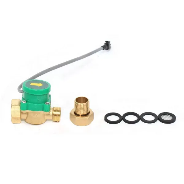 120 W warmwaterpomp, automatische huishoudelijke waterpomp, tuinwaterpomp, 25 l/min