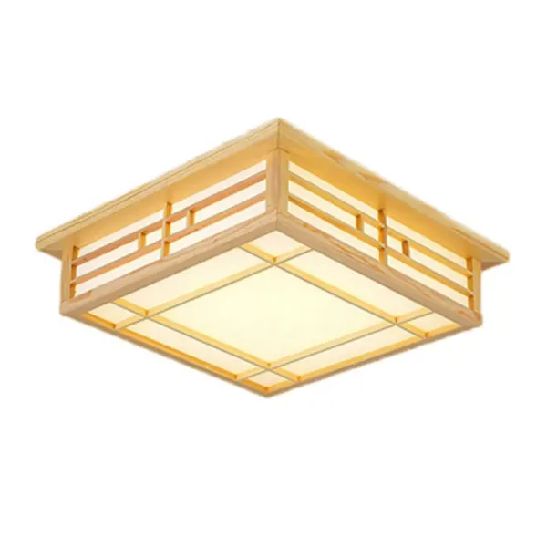 LED houten plafondlamp - voor slaapkamer - 220 V - 24 W