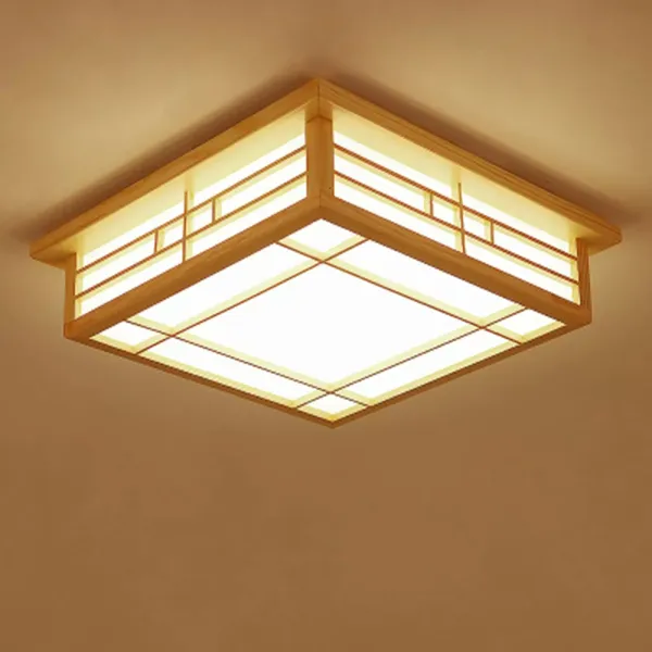 LED houten plafondlamp - voor slaapkamer - 220 V - 24 W