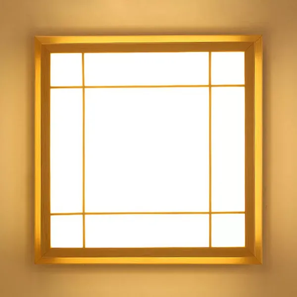 LED houten plafondlamp - voor slaapkamer - 220 V - 24 W