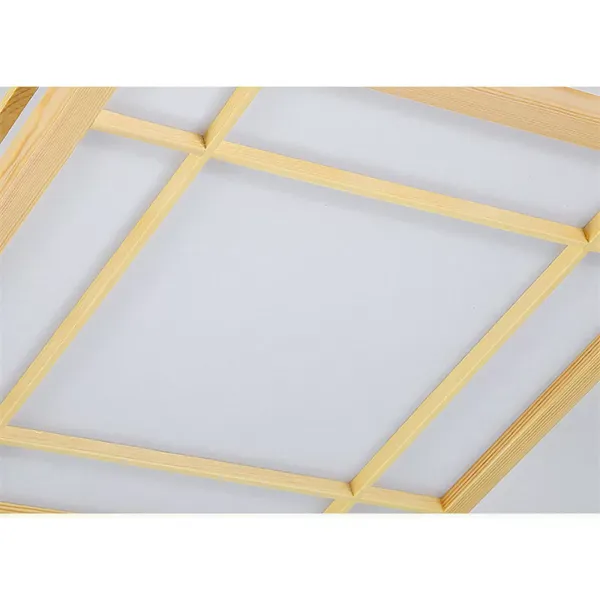 LED houten plafondlamp - voor slaapkamer - 220 V - 24 W