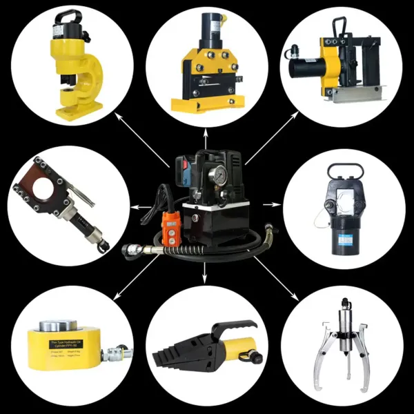 Hydraulische pomp 70Mpa Hydraulisch aggregaat Elektrisch hydraulische pomp 3L Hydraulische pomp 70Mpa Hydraulisch aggregaat Elektrisch hydraulische pomp 3L