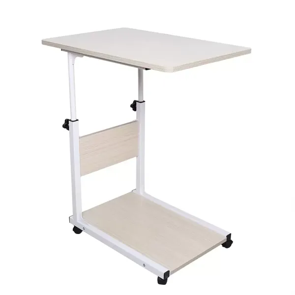 Verstelbaar laptopbureau - Draagbaar bureau - In hoogte verstelbaar nachtkastje Verstelbaar laptopbureau - Draagbaar bureau - In hoogte verstelbaar nachtkastje