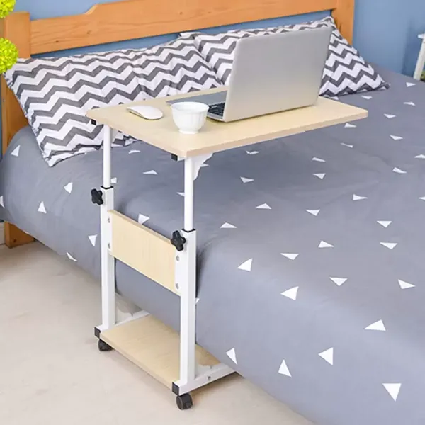 Verstelbaar laptopbureau - Draagbaar bureau - In hoogte verstelbaar nachtkastje