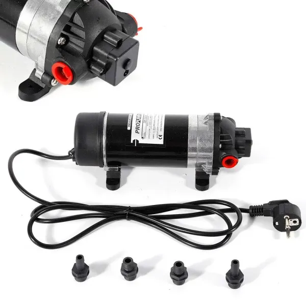 Zelfaanzuigende waterpomp, 220 V 5,5 l/min 3 kamerdrukpomp 90 PSI Max voor waterreiniging, filtermachine, DP-160M