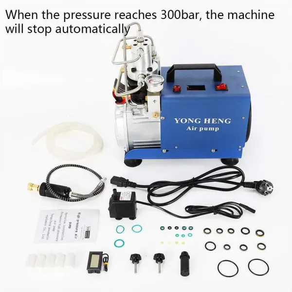 Hogedrukluchtcompressorpomp Auto-Stop Elektrische PCP-compressor voor auto