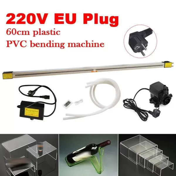 Buigmachine 24" - 800 W - 600 mm - Acryl - Kunststof - PVC - Verwarming 420 °C