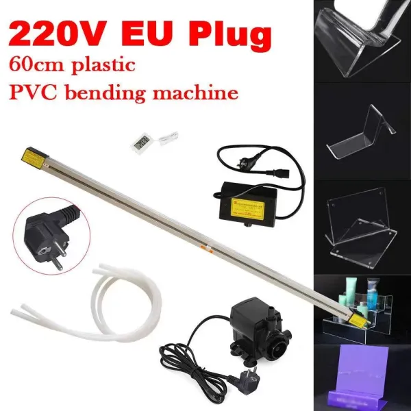 Buigmachine 24" - 800 W - 600 mm - Acryl - Kunststof - PVC - Verwarming 420 °C Buigmachine 24" - 800 W - 600 mm - Acryl - Kunststof - PVC - Verwarming 420 °C