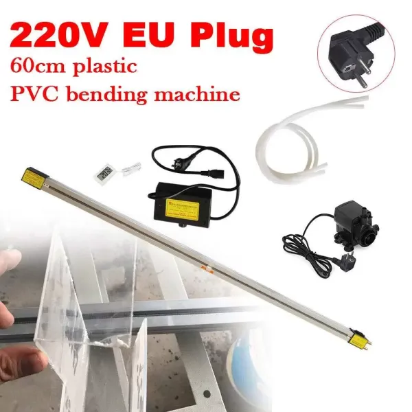 Buigmachine 24" - 800 W - 600 mm - Acryl - Kunststof - PVC - Verwarming 420 °C