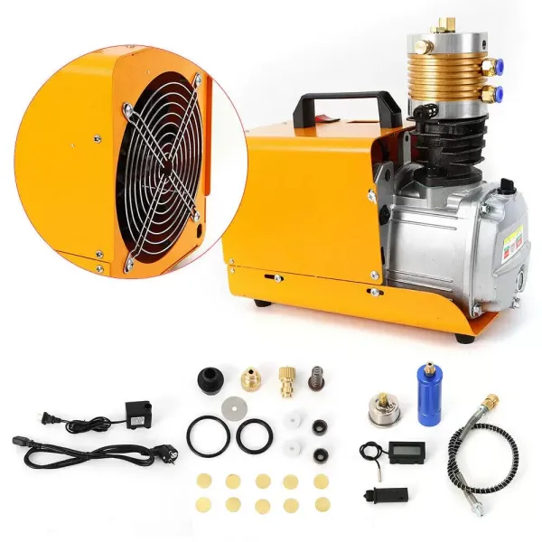 1800W 220V PCP-luchtpomp, elektrische compressorpomp, hogedruk elektrische compressor 4500psi