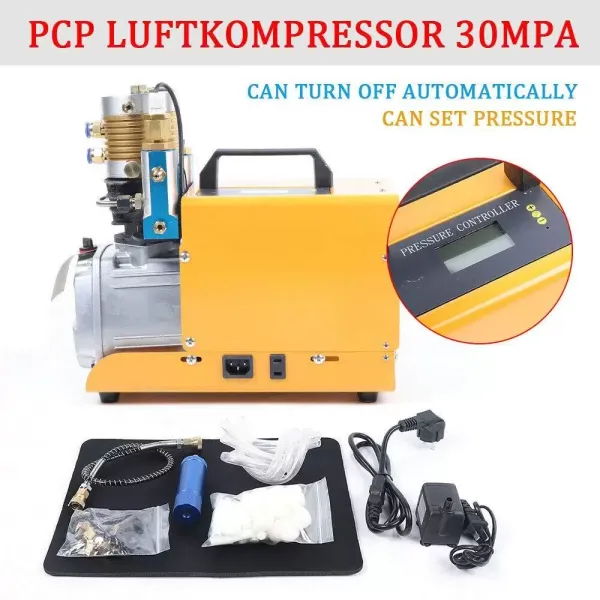1800W 30Mpa elektrische persluchtcompressor Hogedrukluchtcompressor Hogedrukluchtpomp