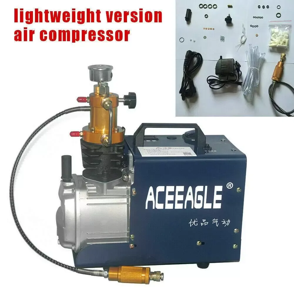 300 bar 30 MPA 4500 PSI PCP Hogedrukluchtcompressor Persluchtpomp