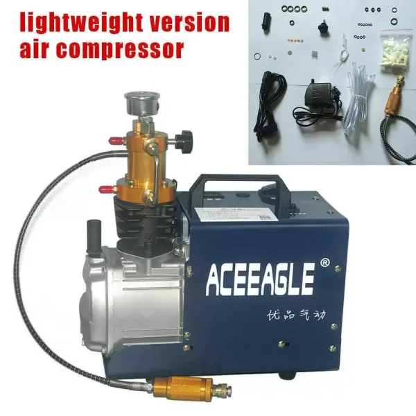 300 bar 30 MPA 4500 PSI PCP Hogedrukluchtcompressor Persluchtpomp