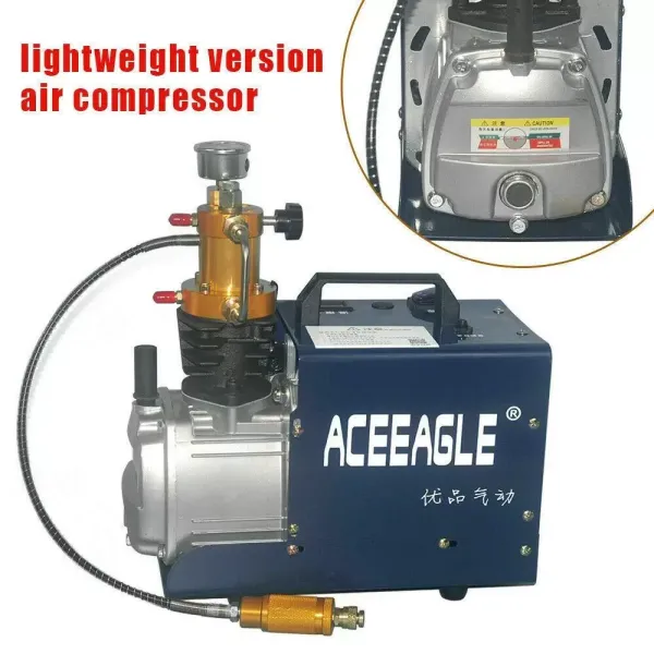 300 bar 30 MPA 4500 PSI PCP Hogedrukluchtcompressor Persluchtpomp